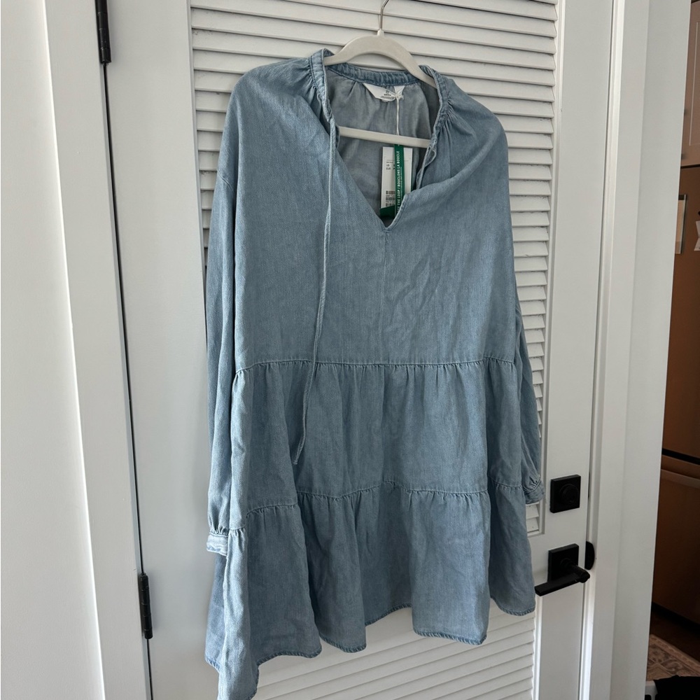H&M Denim Dress NWT